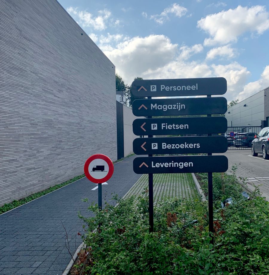 Verolift parkingsignalisatie
