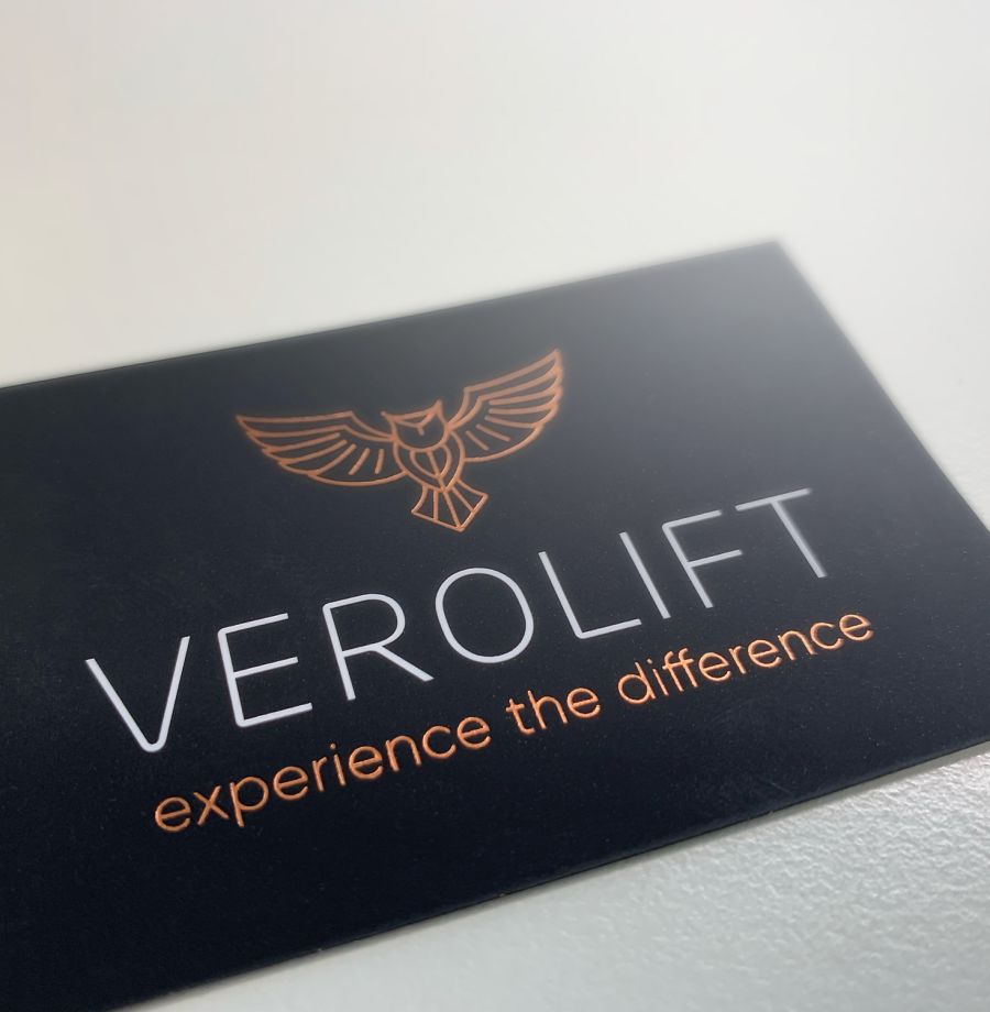 Verolift visitekaartje