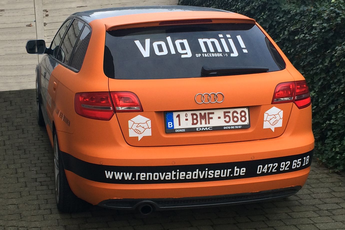 De Renovatieadviseur Voertuigbelettering