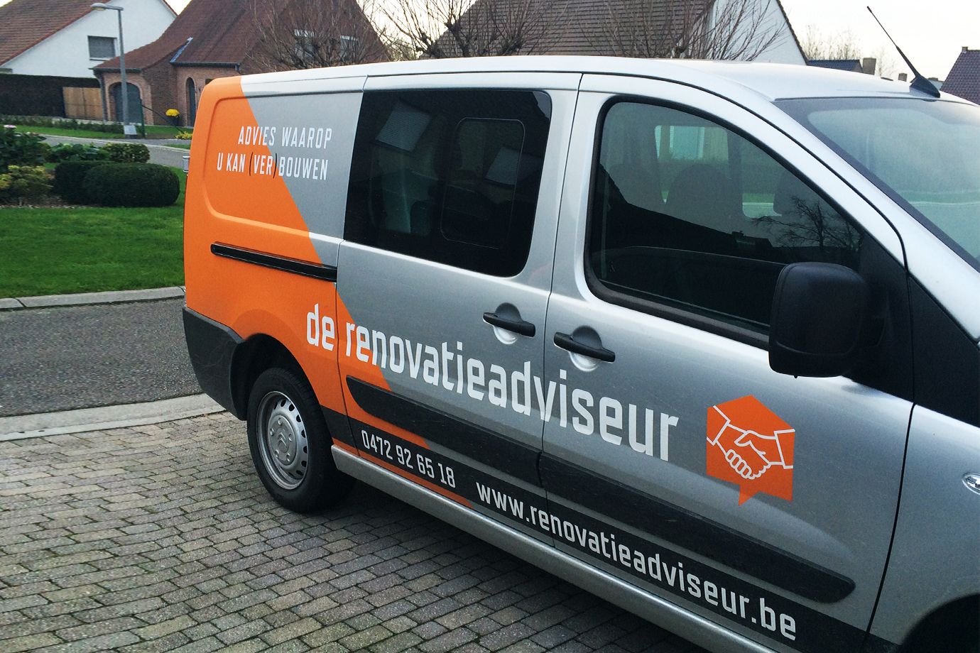 De Renovatieadviseur Voertuigbelettering
