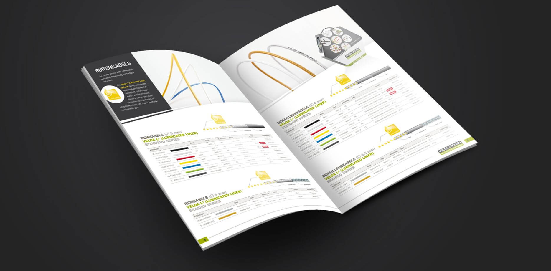Magazine mockup Velda Cycling