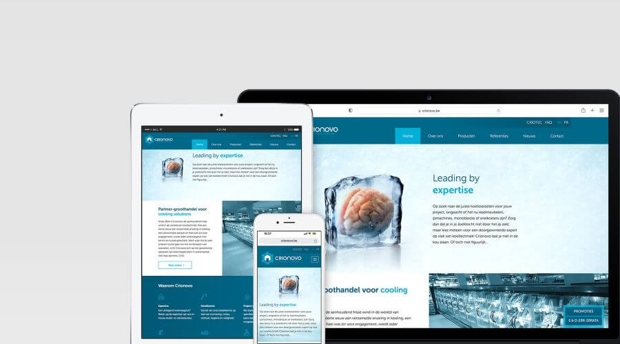 Crionovo website