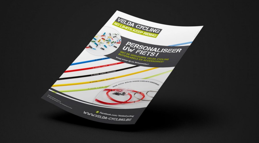 Leaflet A5 Velda Cycling