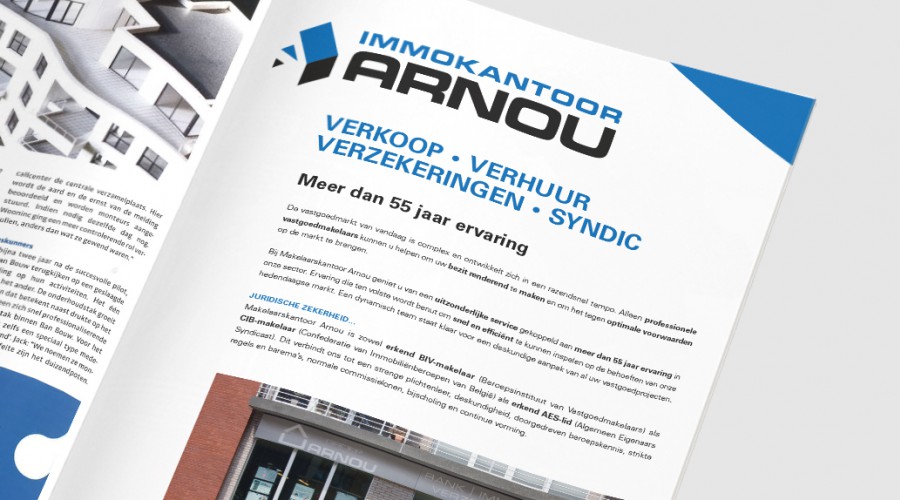 Arnou Immokantoor Advertentie