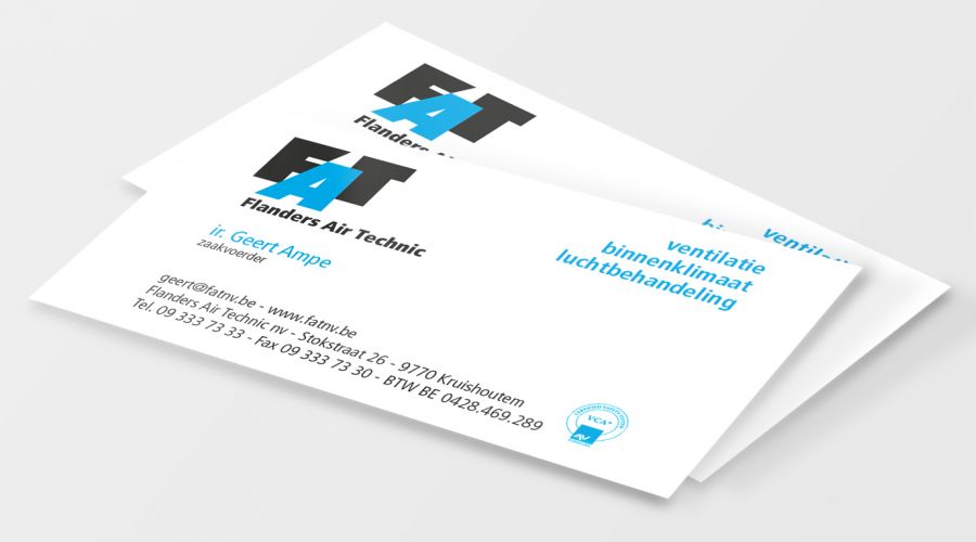 Flanders Air Technic Visitekaartjes