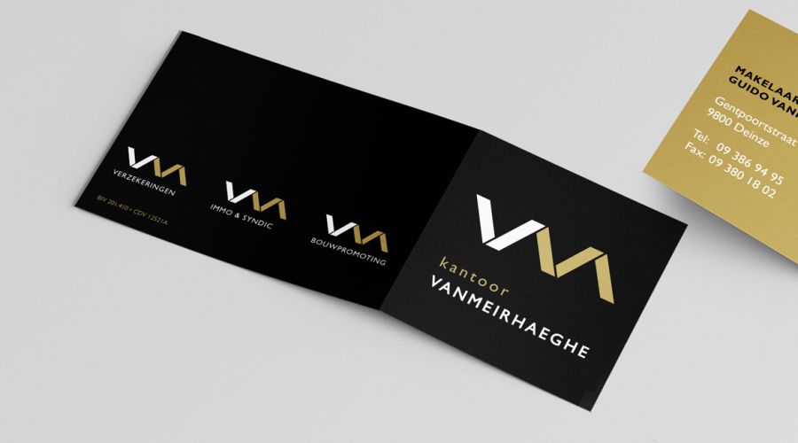 Vanmeirhaeghe Visitekaartjes